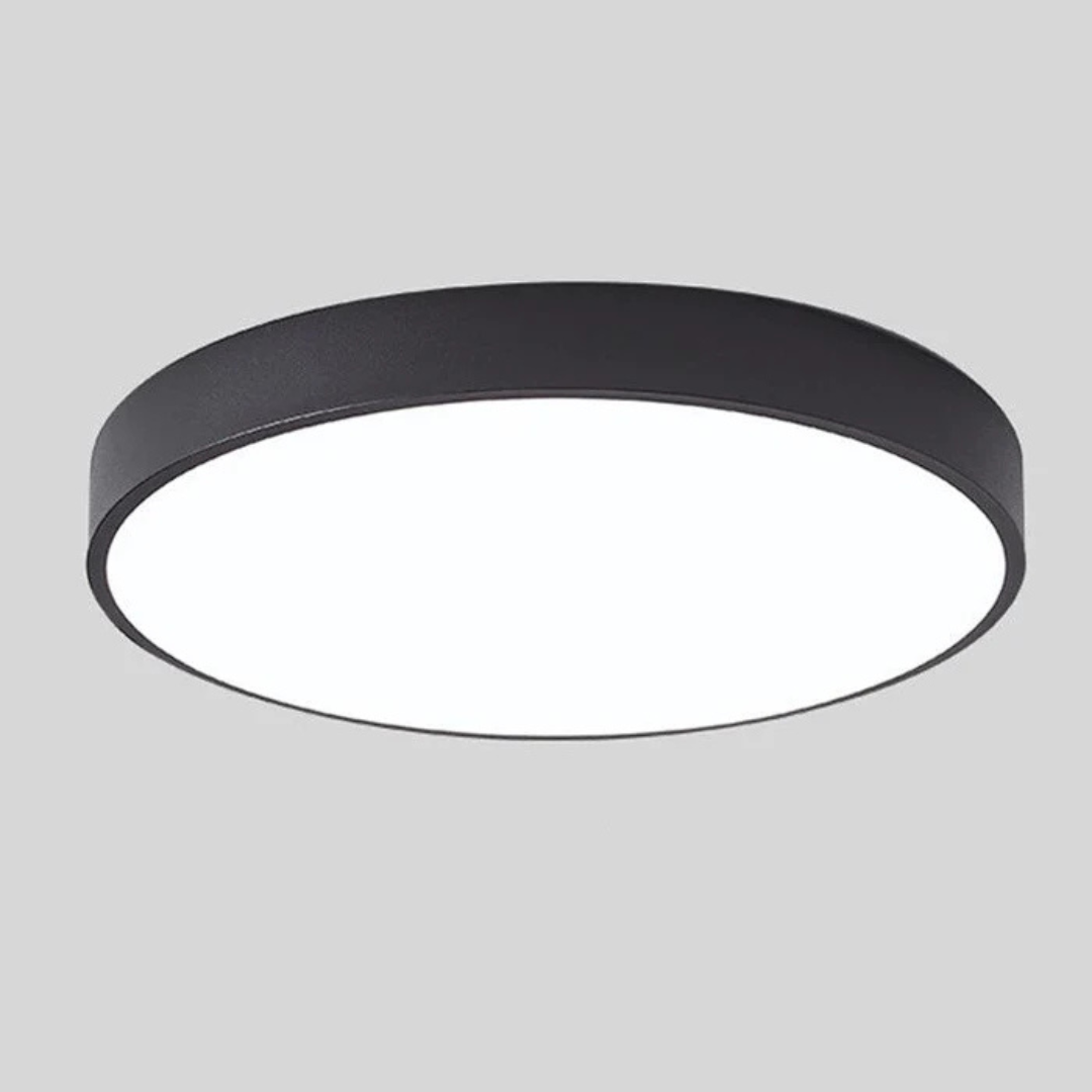 Rayroot | Nordic Round LED Ceiling Light with Wood Accent