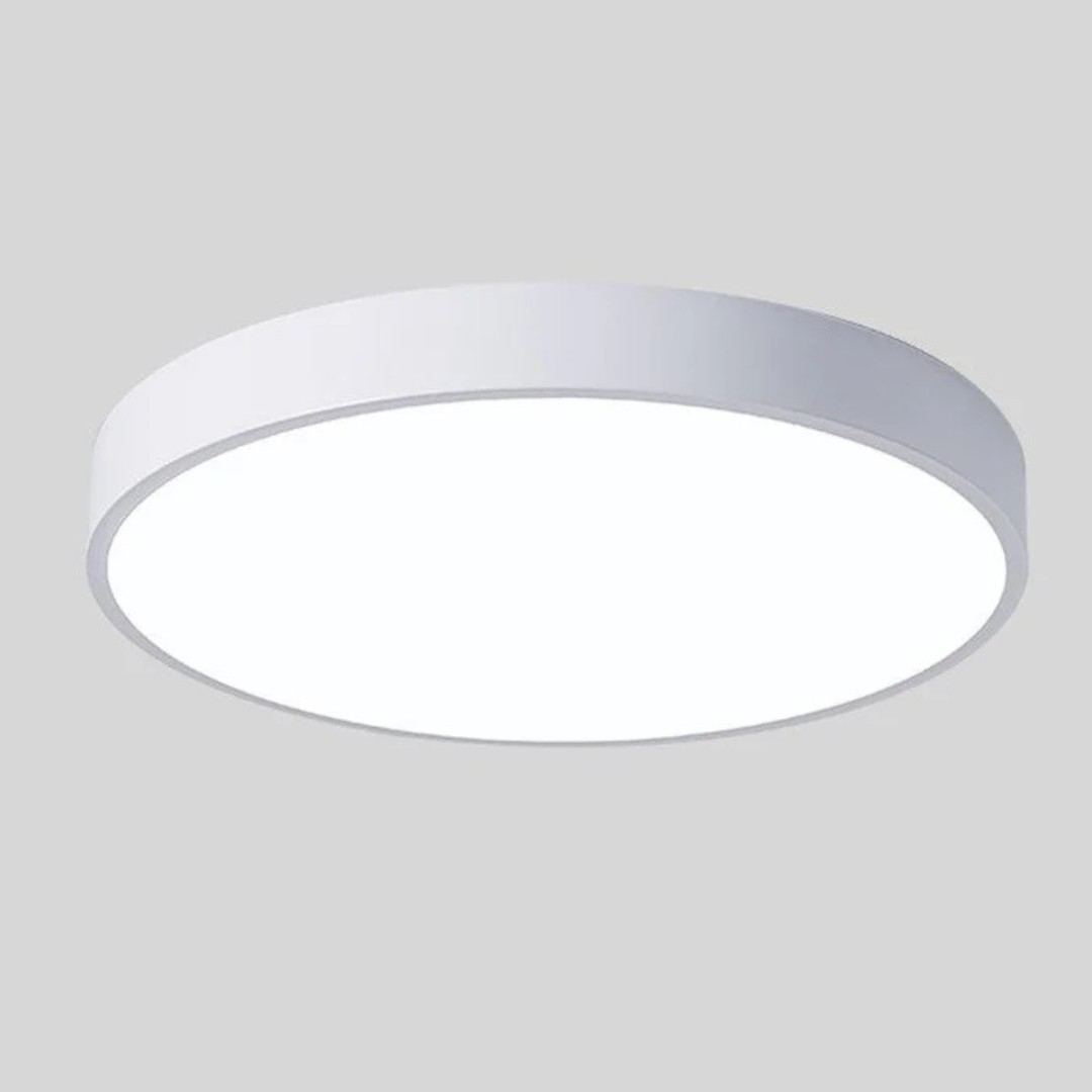 Rayroot | Nordic Round LED Ceiling Light with Wood Accent
