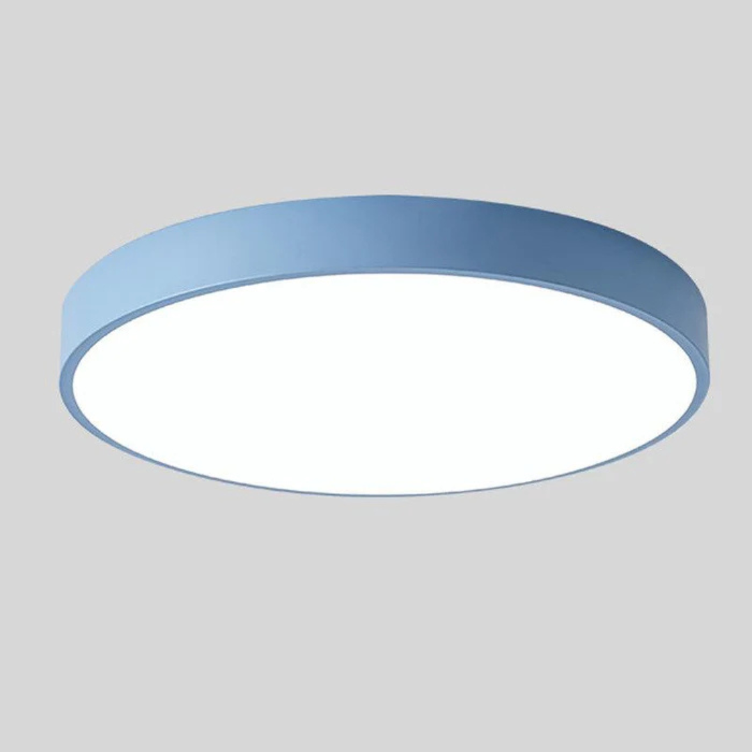 Rayroot | Nordic Round LED Ceiling Light with Wood Accent