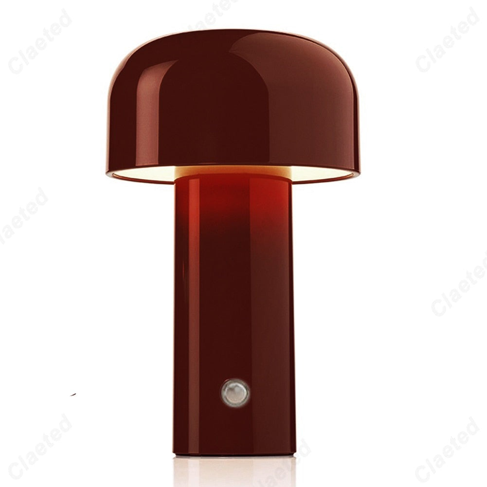 Liora | Retro Touch LED Table Lamp with Wireless USB Functionality