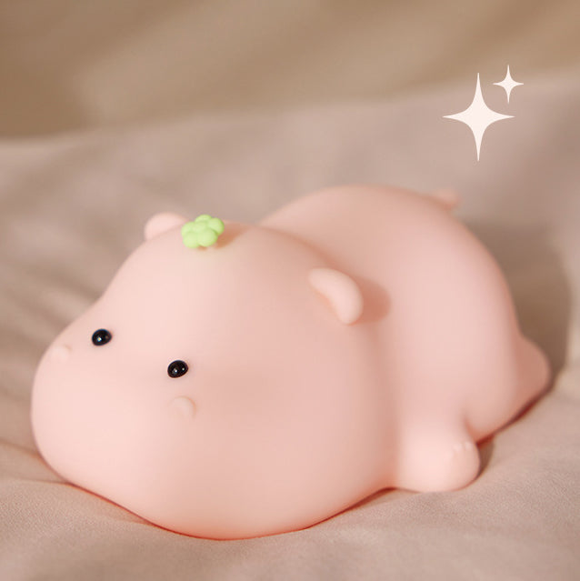 Shiniva | LED Night Light With Playful Hippo Design