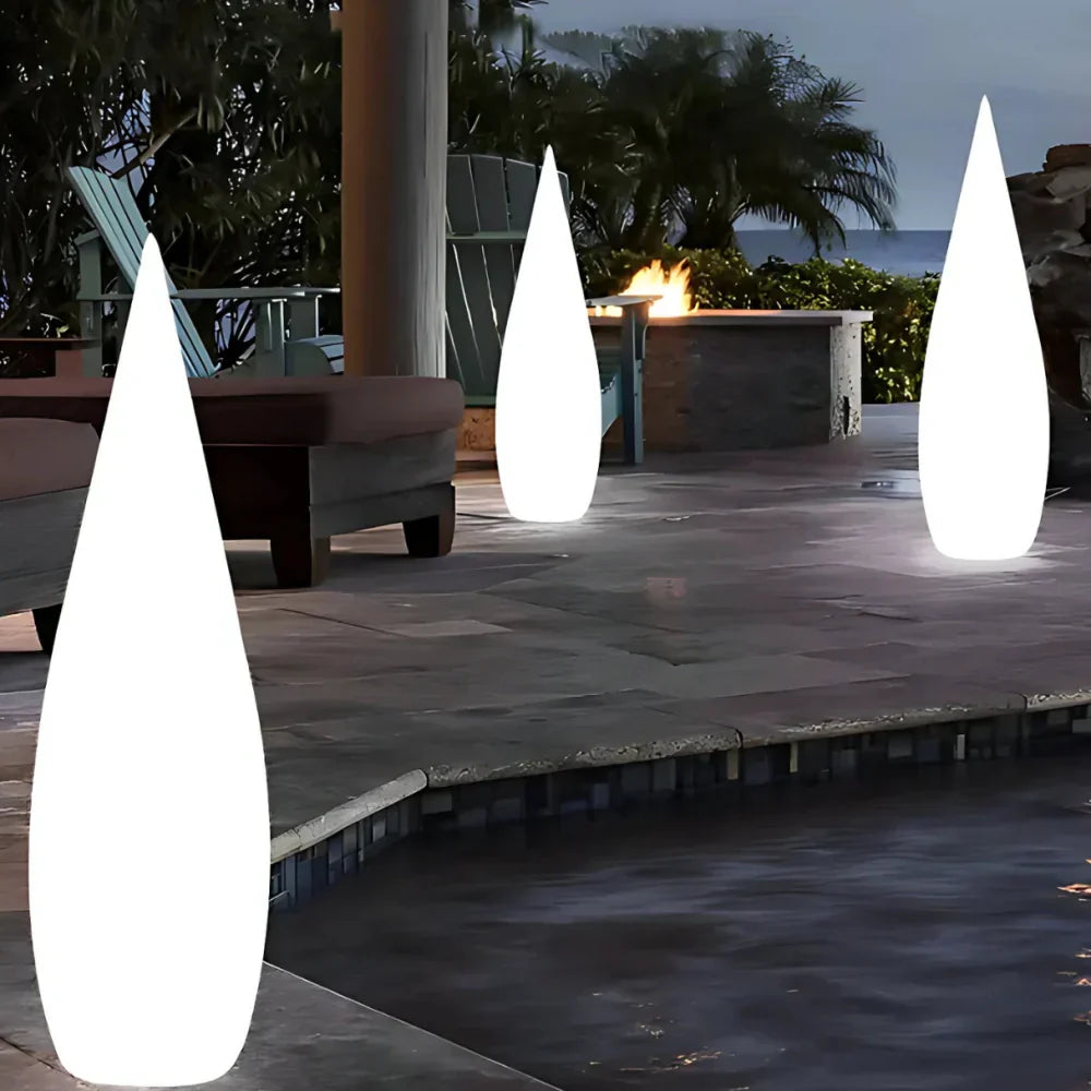 SnugBeam | Elegant Outdoor Glow Lamp with Remote & Color Modes