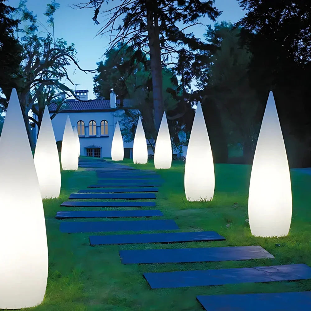 SnugBeam | Elegant Outdoor Glow Lamp with Remote & Color Modes