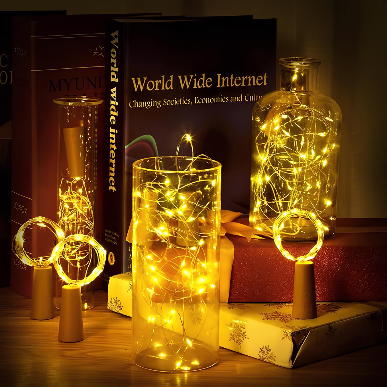 Solaeya | Solar Garden Fairy Lights with Multi-Color Glow
