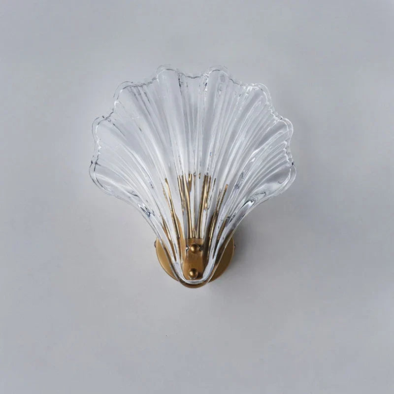 Solairis | Shell-Inspired Glass Wall Light