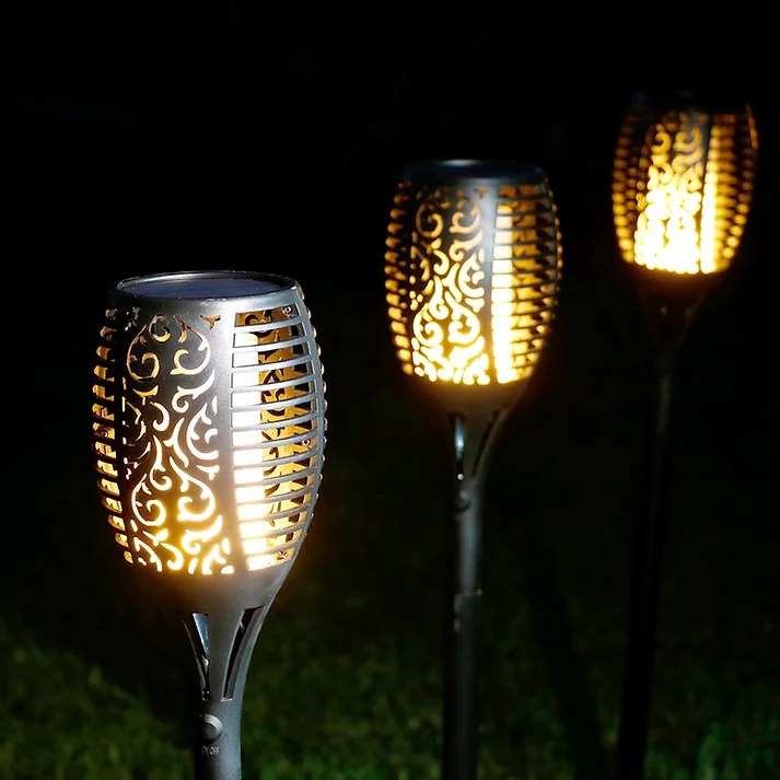Velistra | Solar-Powered LED Torch for Outdoor Ambience