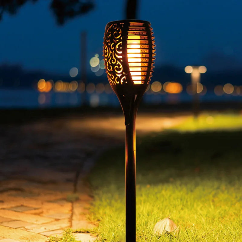 Velistra | Solar-Powered LED Torch for Outdoor Ambience