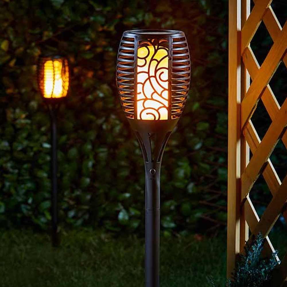 Velistra | Solar-Powered LED Torch for Outdoor Ambience