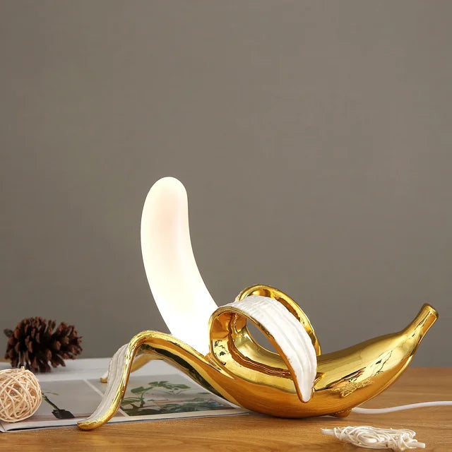 Virelux | Playful Banana-Shaped Decorative Table Lamp