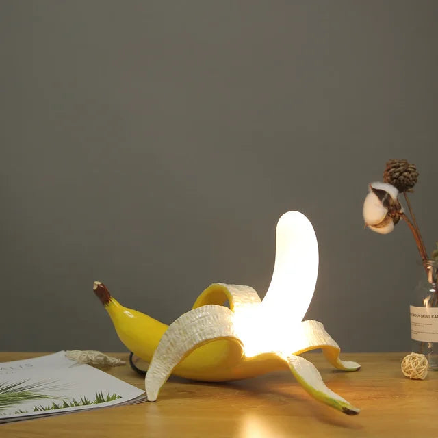 Virelux | Playful Banana-Shaped Decorative Table Lamp