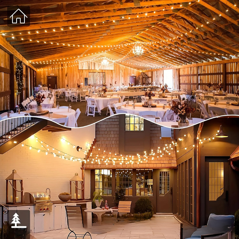 Voluntra | G40 LED String Lights for Elegant Outdoor Celebrations