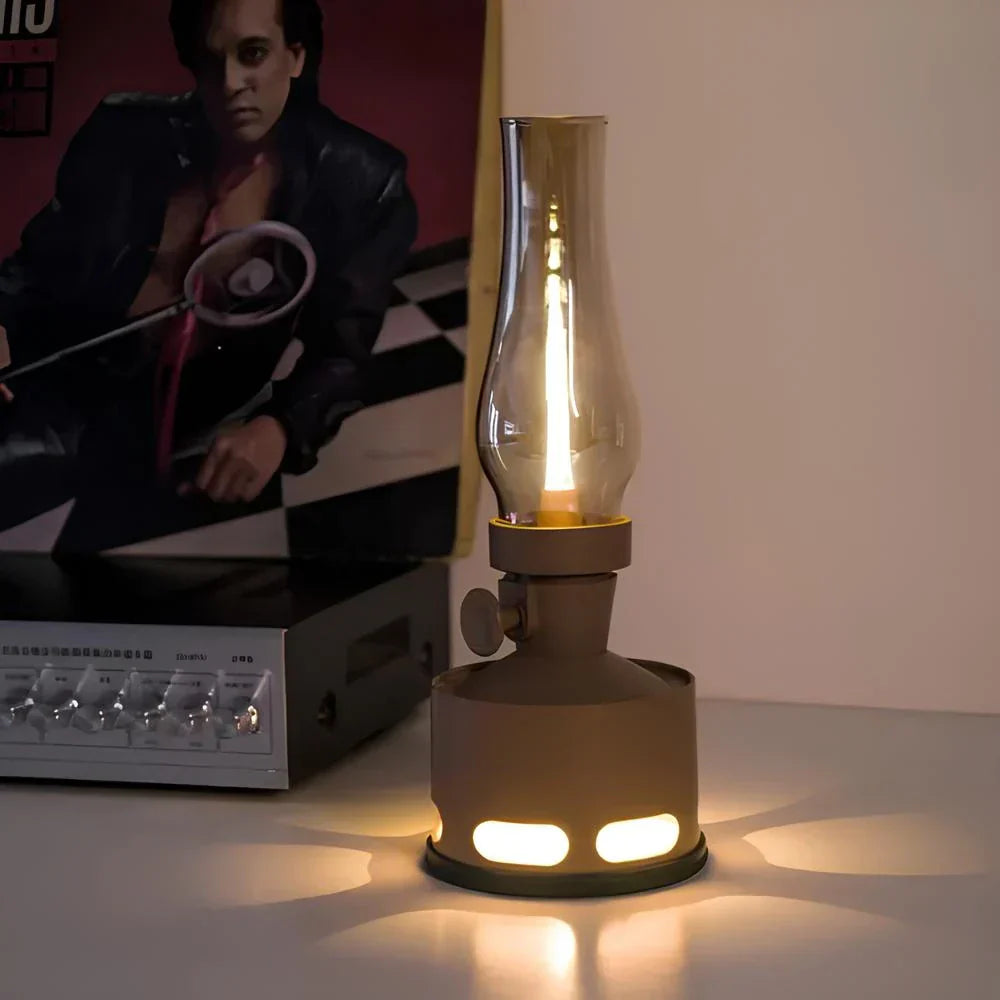 Zelunex | Rechargeable LED Lantern with Blow-Off Feature