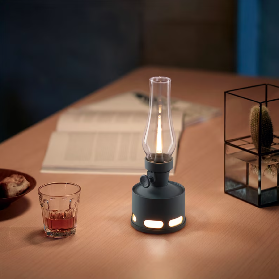 Zelunex | Rechargeable LED Lantern with Blow-Off Feature