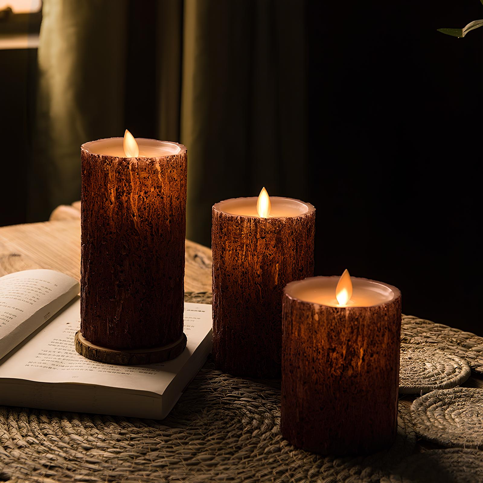Solairis | Elegant Flameless LED Candles With Realistic Glow