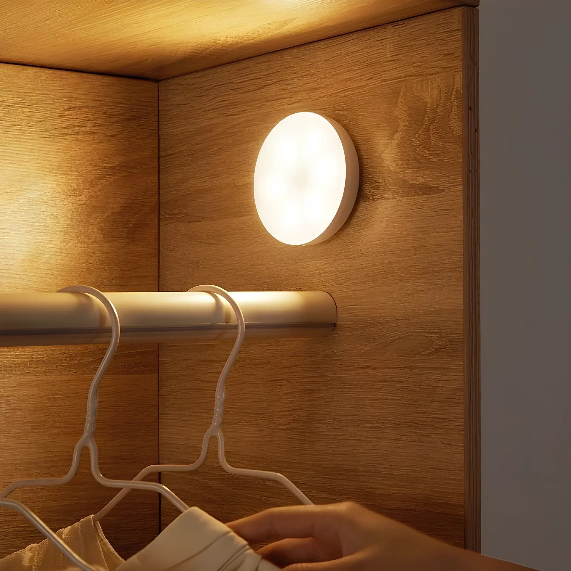 Luxano | Compact Motion Sensor Night Light With Magnetic Mount