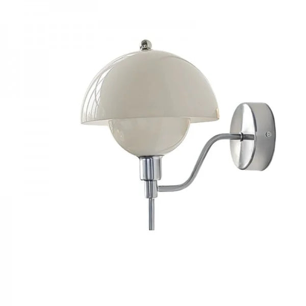 Myka | Cream Mushroom Wall Lamp for Enchanting Interiors