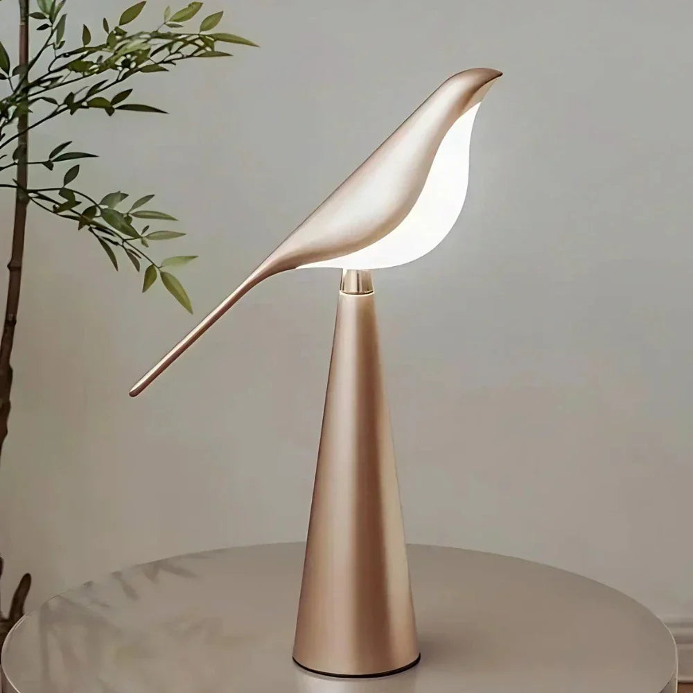 Glowvio | Whimsical Magpie Accent Lamp With Rotatable Head