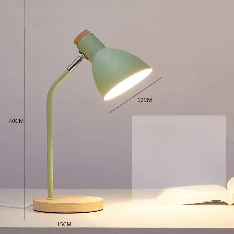 OakGlow | Wooden Artisan Table Lamp