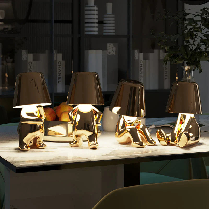Lumoro | Character Table Lamps with Glossy Finish