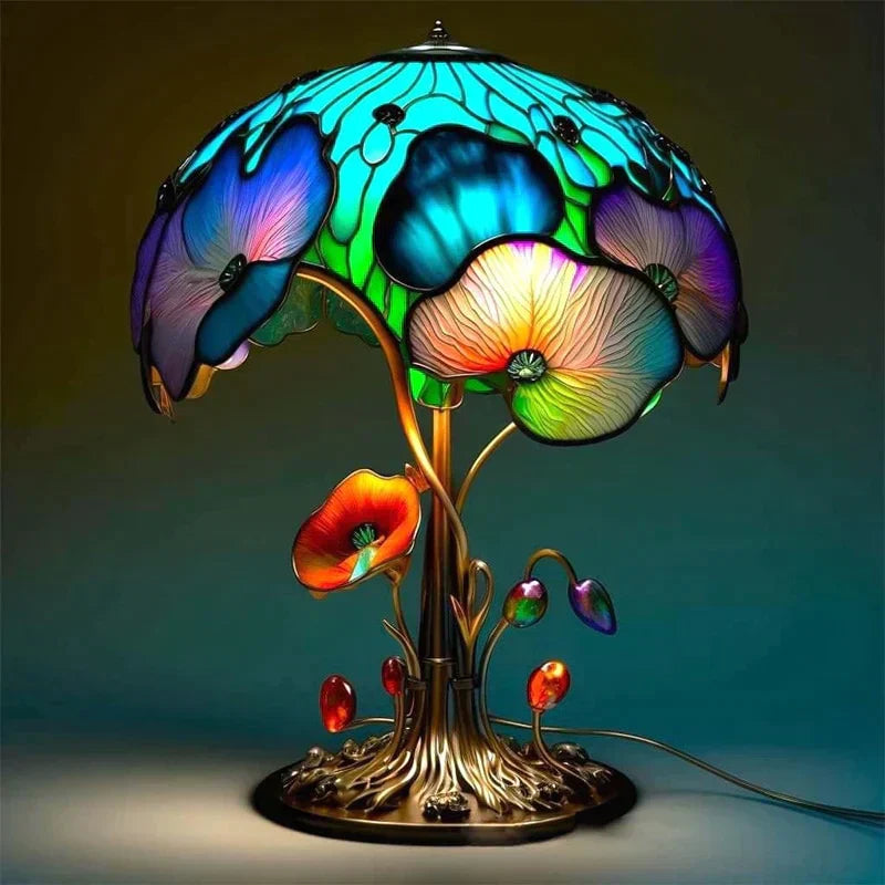 DreamAura | Stained Glass Table Lamp