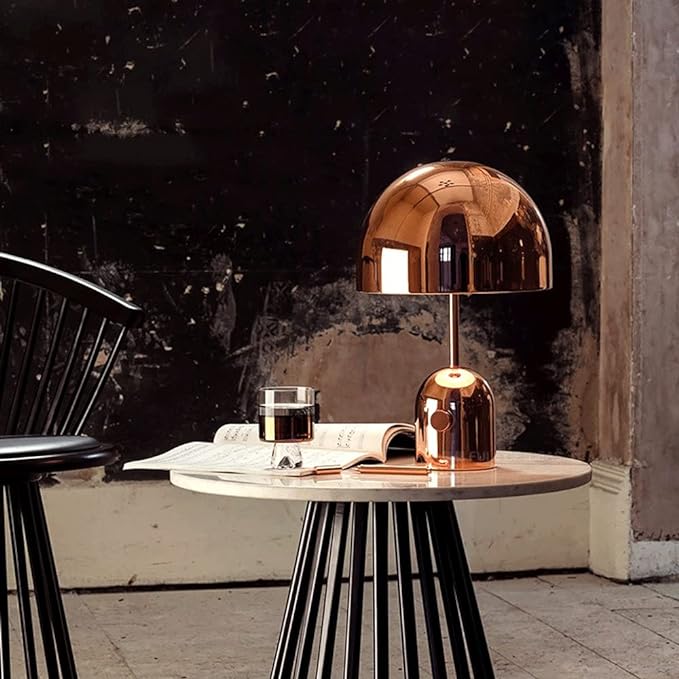 AuroraCopper | Sculptural Table Lamp with Copper Finish