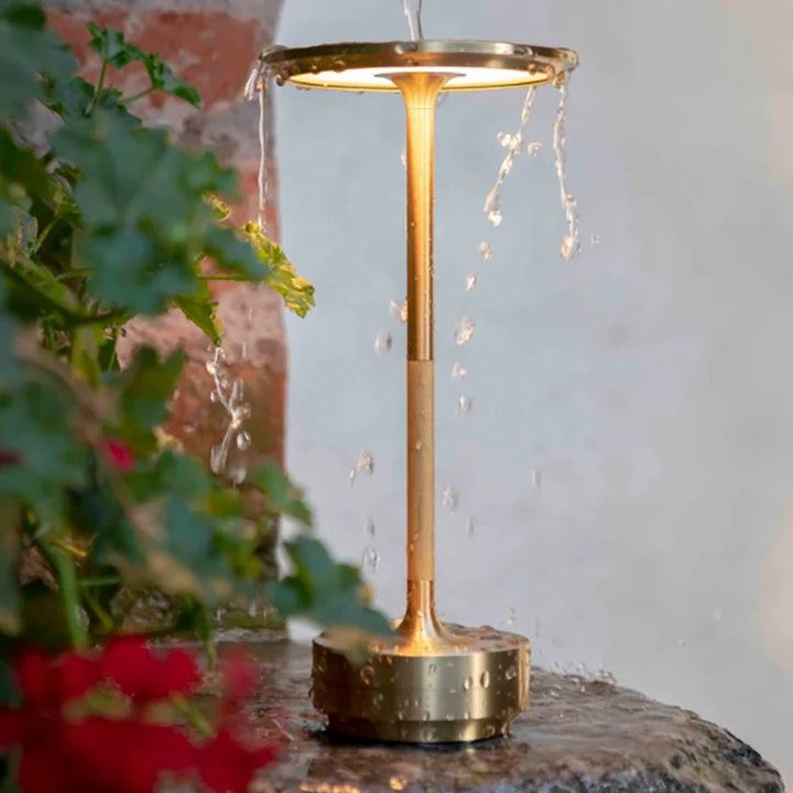Virella | Touch-Control LED Table Lamp with Floating Ring Design