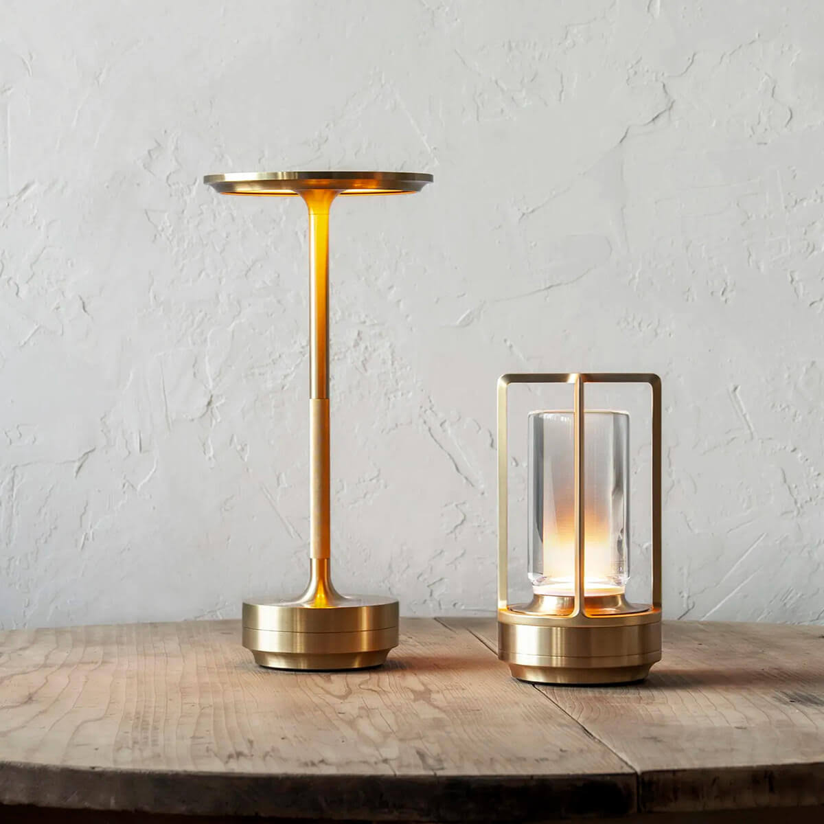 Virella | Touch-Control LED Table Lamp with Floating Ring Design