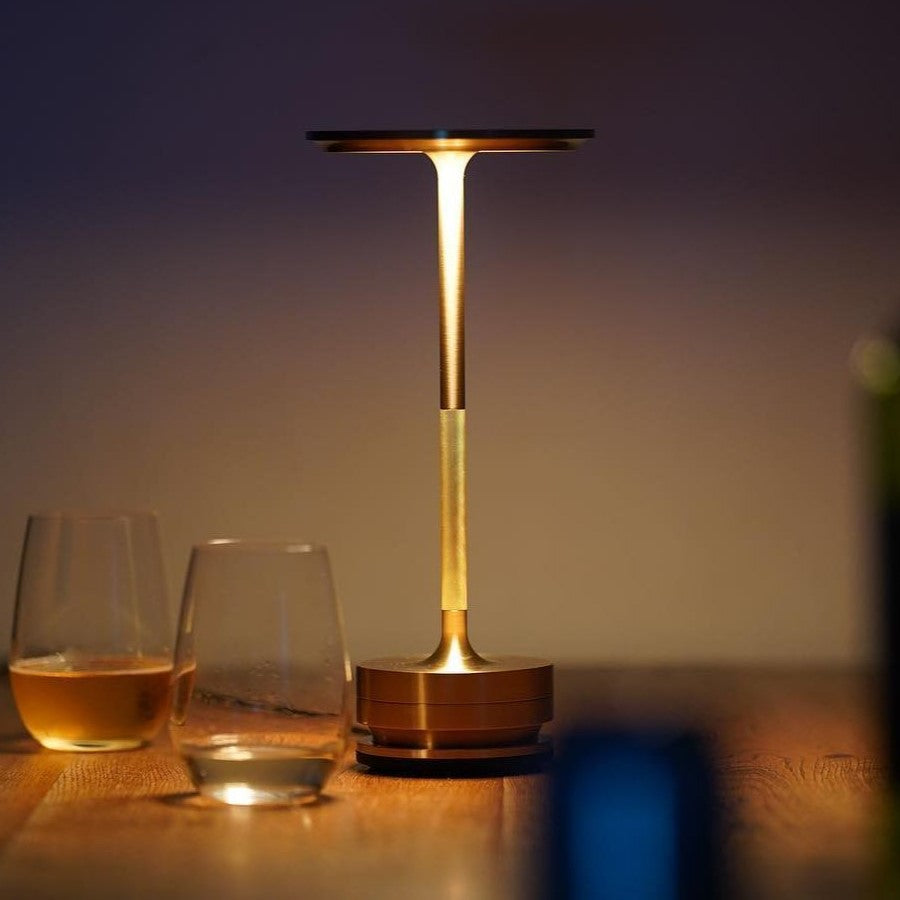 Virella | Touch-Control LED Table Lamp with Floating Ring Design