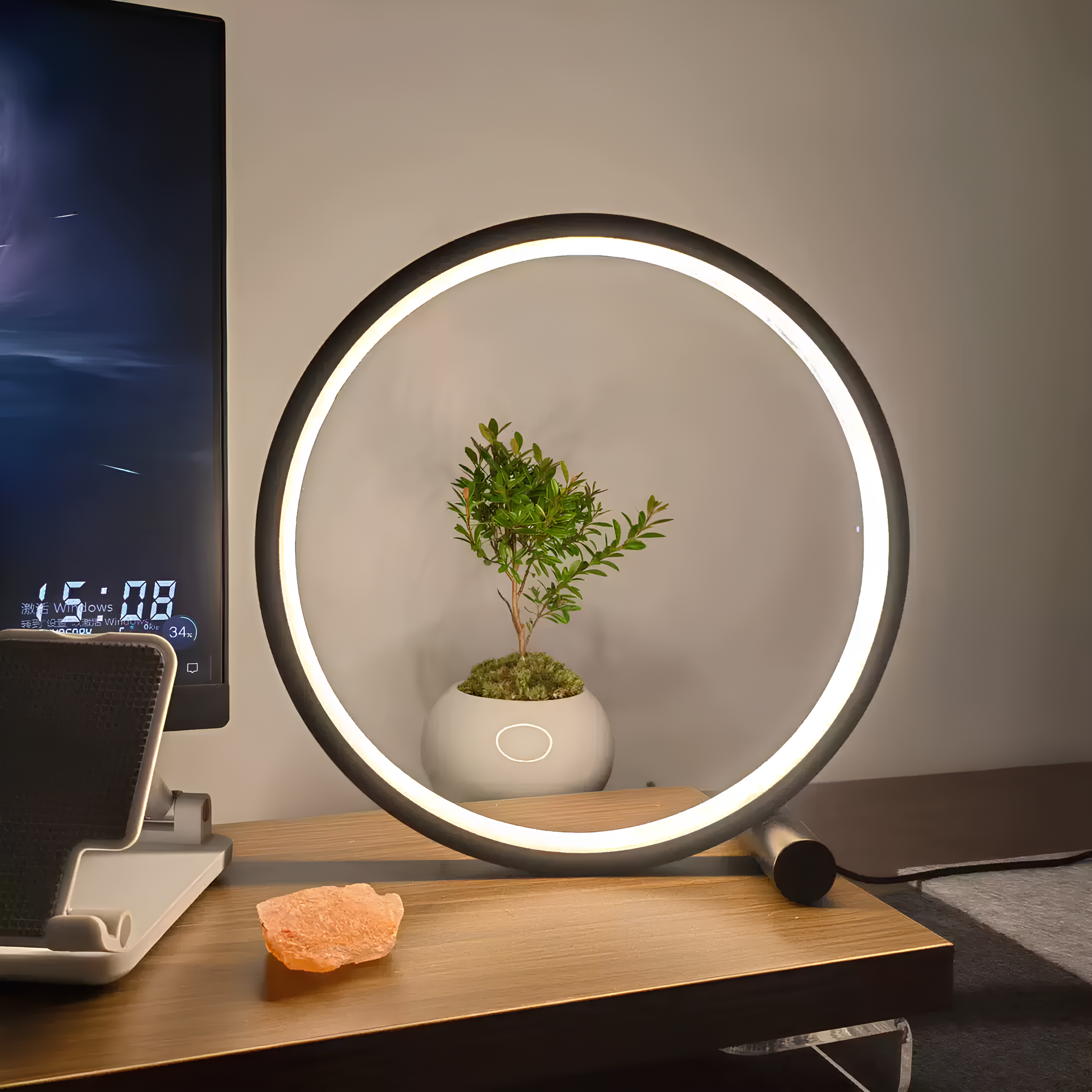 Haloa | Circular LED Ambient Night Lamp
