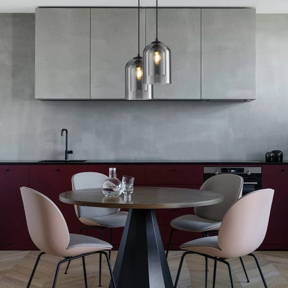 Aeryn | Minimalist Hanging Glass Pendant Light