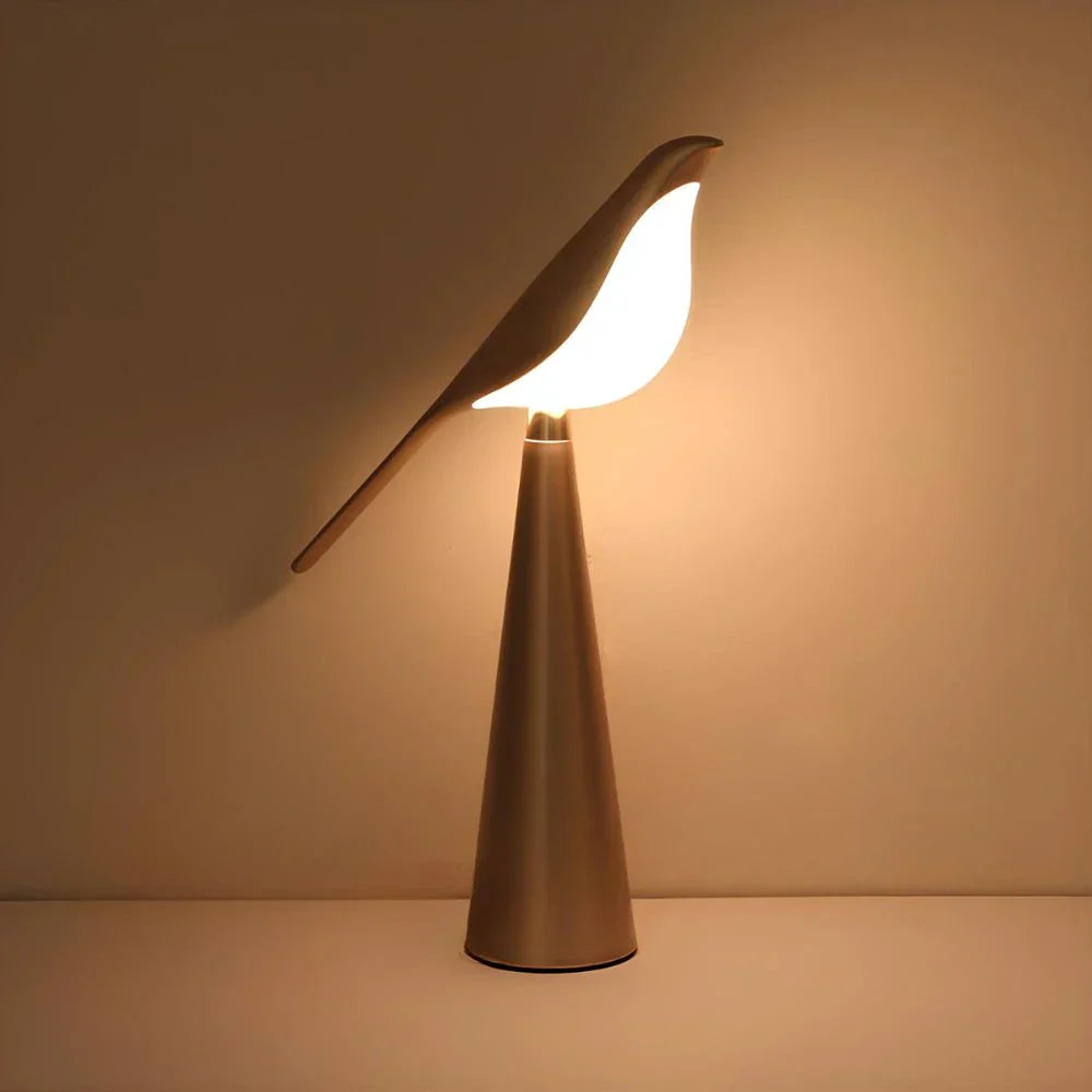 Glowvio | Whimsical Magpie Accent Lamp With Rotatable Head
