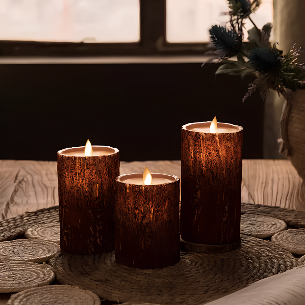 Solairis | Elegant Flameless LED Candles With Realistic Glow