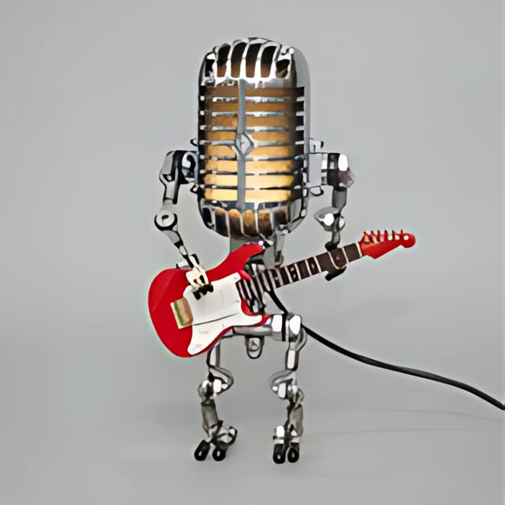 LytIQ | Retro Robot Guitar Desk Lamp