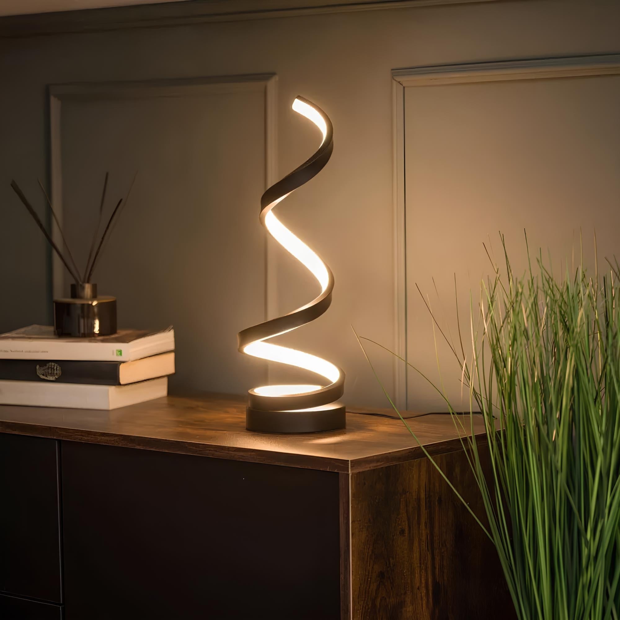 Spira | Sculptural Spiral LED Table Lamp