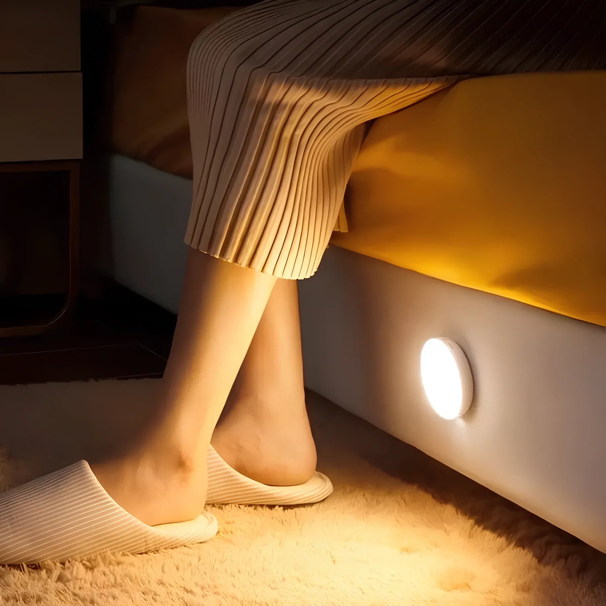 Luxano | Compact Motion Sensor Night Light With Magnetic Mount