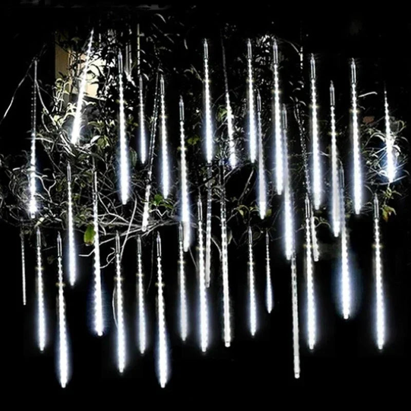 Auralisse | Meteor Shower Outdoor LED Lights for Festive Evenings
