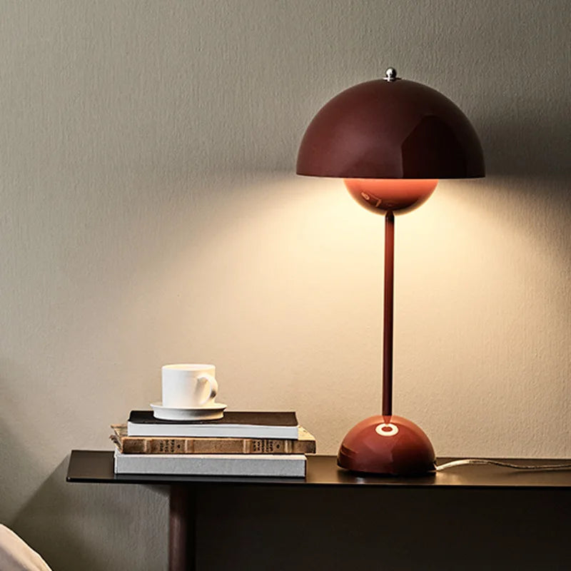 Auralith | Macaron Mushroom Table Lamp for a Whimsical Glow
