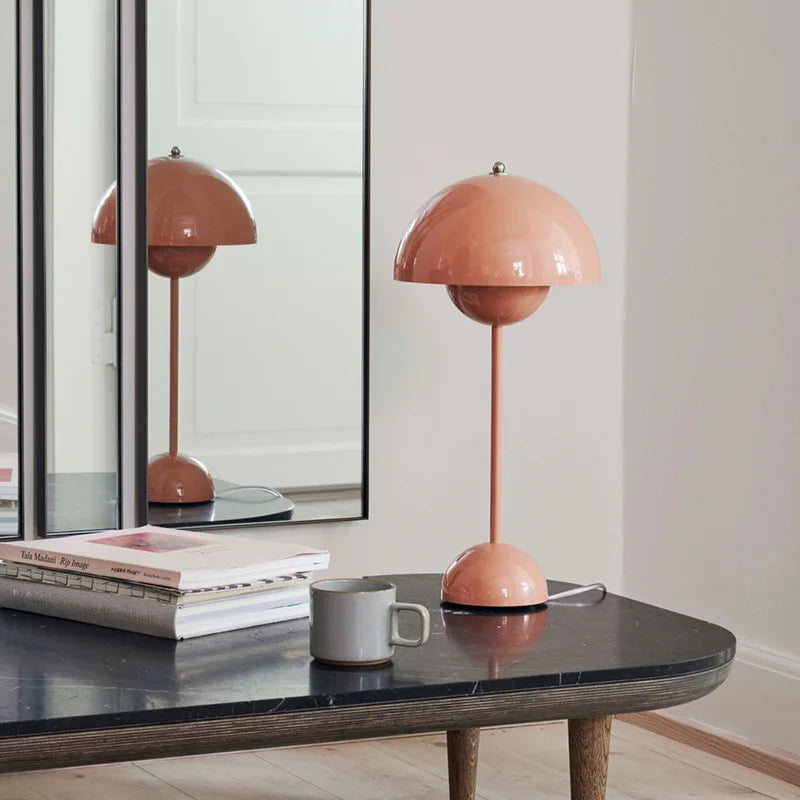 Auralith | Macaron Mushroom Table Lamp for a Whimsical Glow