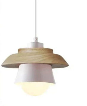 Auralux | Scandinavian Wooden Hanging Lamp With Soft Ambience