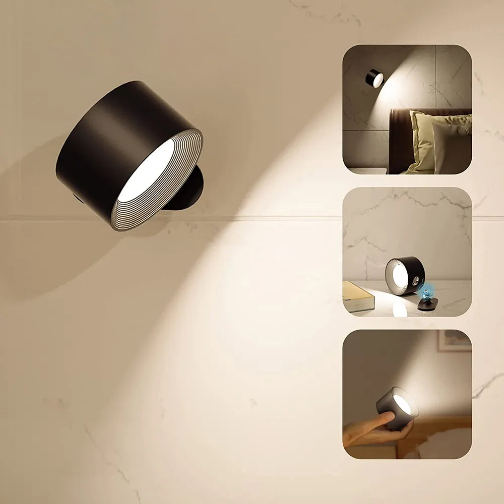 Briluna | Magnetic Wall Lamp with 360° Rotation
