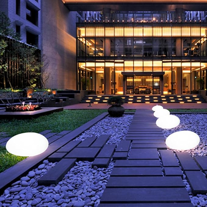 Solaria | Garden light in pebble look