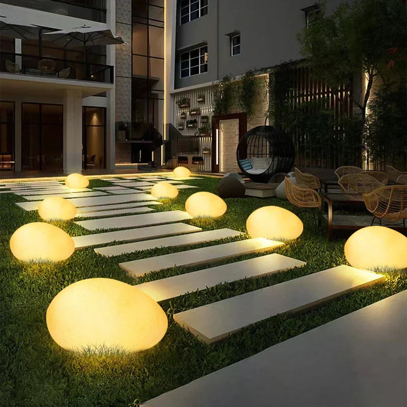 Solaria | Garden light in pebble look