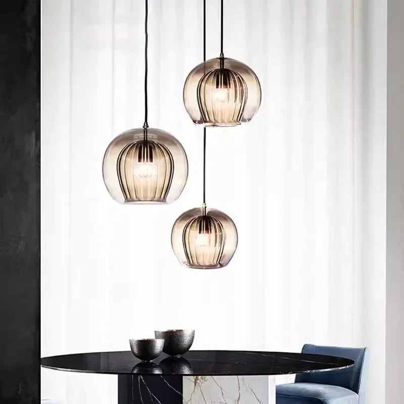 Eclipso | Modern Glass Hanging Lamp With Sleek Design