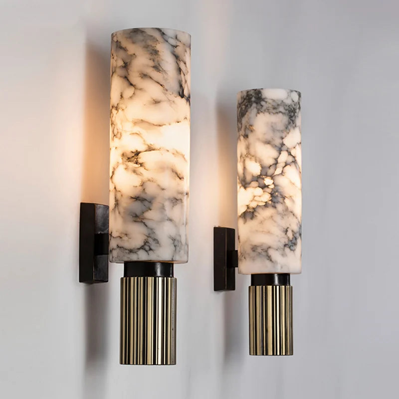 Faylux | Elegant Marble Wall Light