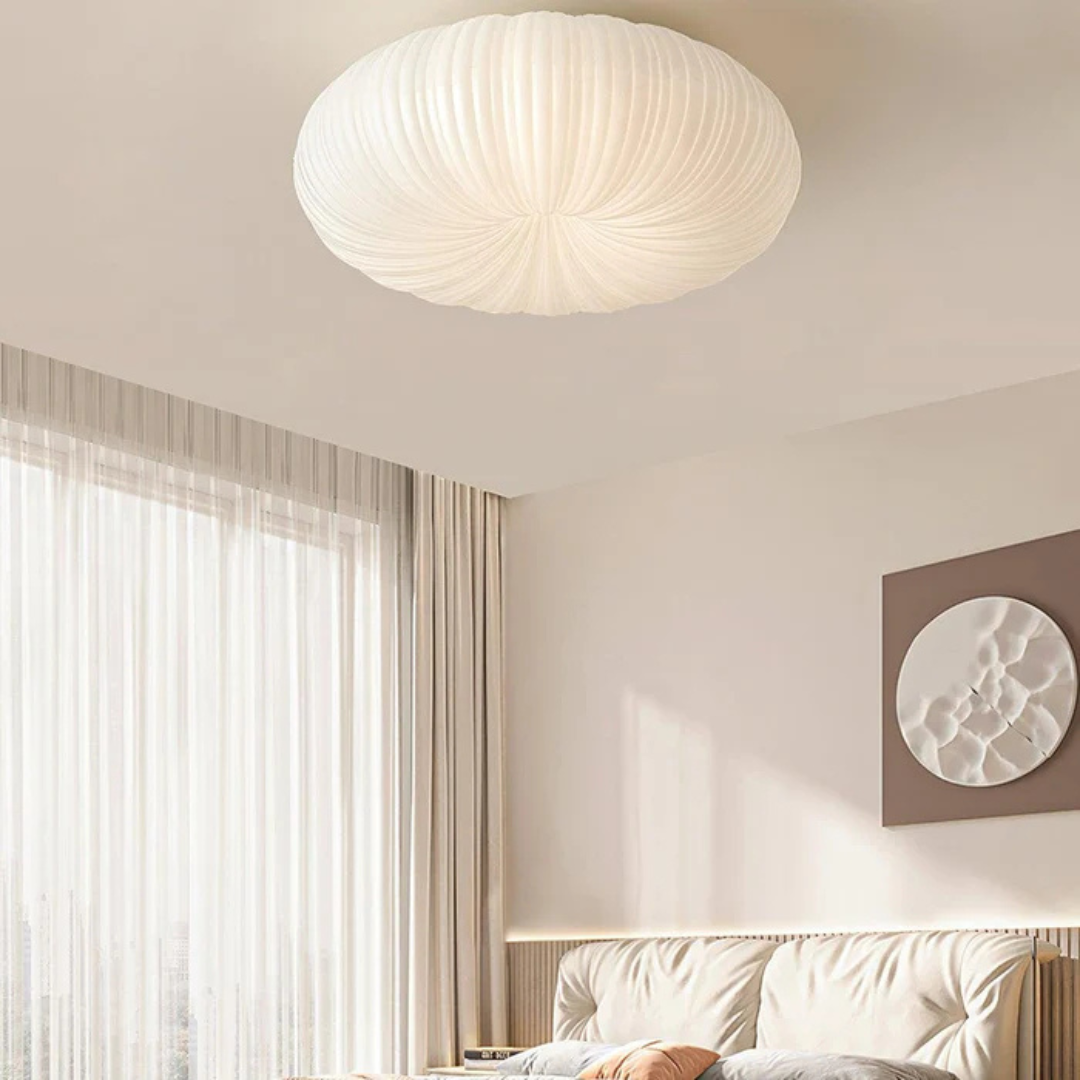 GlowHaus | Sculpted LED Ceiling Light for Modern Interiors