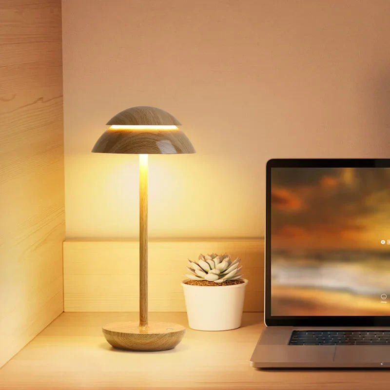 Glowairis | Rechargeable Aluminum LED Lamp with Touch Dimming