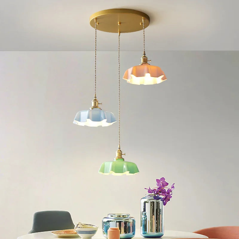 Glowiva | Classic Brass Pendant Light