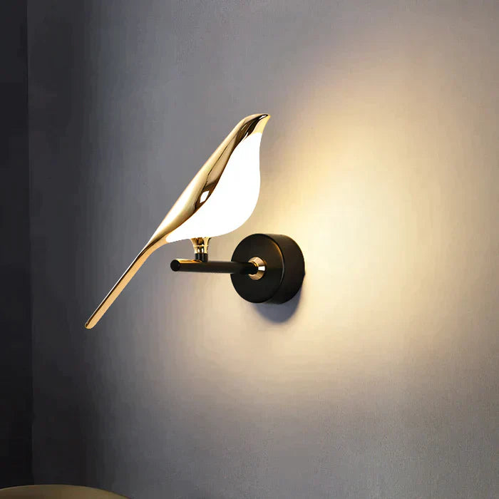 LumiBird | Scandinavian-Inspired LED Bird Wall Lamp