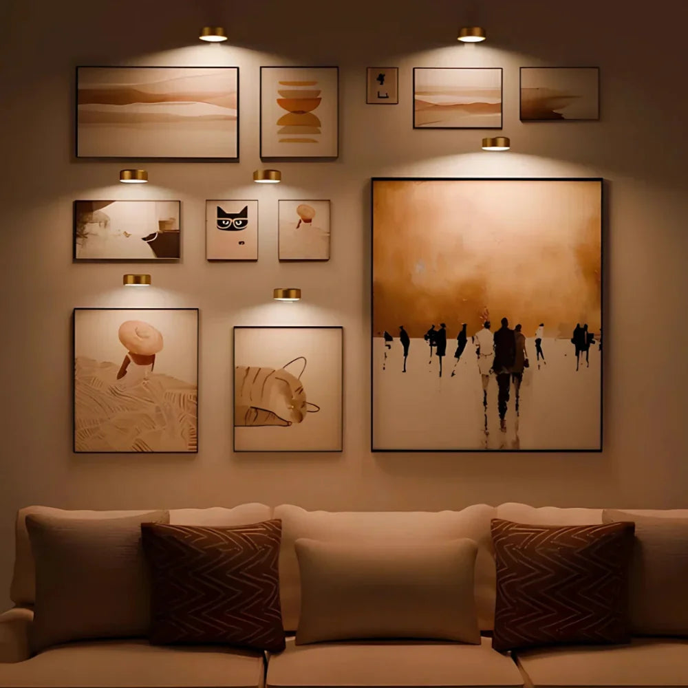 HaloFrame | Wireless LED Wall Light with Remote Control