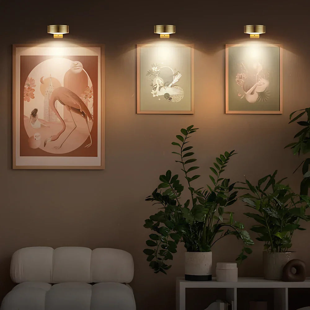 HaloFrame | Wireless LED Wall Light with Remote Control